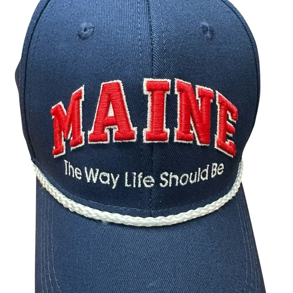 Robin Ruth 100% cotton Maine The Way Life Should Be Baseball Cap New with Tags